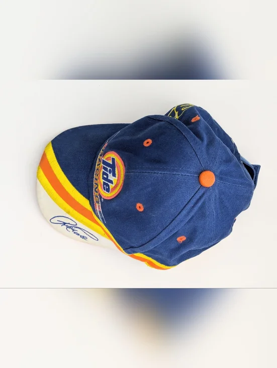 Kids' Official Nascar Tide Racing Ricky Craven #32 Baseball Style Cap/Hat - Picture 9 of 14